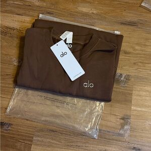 Alo Brown Sweatshirt